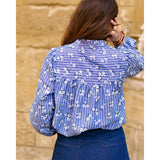 Patrón de costura de blusa de Zelie