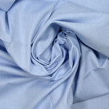 Blue cotton chambray
