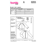 Burda Kids boss n ° 9203: jacket