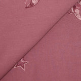 Croisson Crêpe Bordado Luna Pink Background