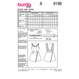 Burda Kids Boss N ° 9198: Vestido