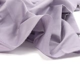 Coton uni gris violacé
