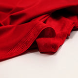 Red swimsuit fabric