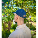 Man sewing pattern: head caps