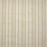 Poliéster y lino con rayas doradas lurex mia fondo natural
