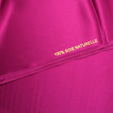Satén de seda 100% magenta
