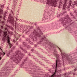Billy woolen loop for purple and broken white tiles
