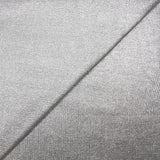 Jersey viscose fin gris lamé argent