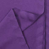 Jersey French Terry Cotton Organic Violet