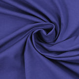 Indigo blue organic cotton jersey