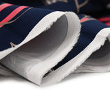 Cotton satin Elastane Print Expert from the Vent Dark Blue Background