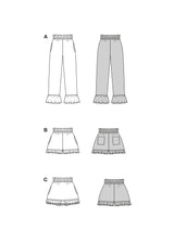 Burda pattern n°5631: Pants