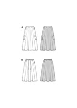 Burda pattern n°5643: Skirt