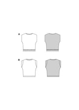 Patrón Burda n°5657: camiseta