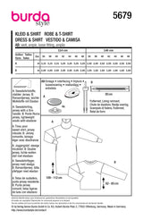 Burda Boss N ° 5679: Vestido y camiseta