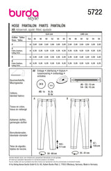 Burda Boss N ° 5722: pantalones