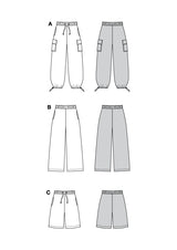 Burda boss n ° 5761: cargo pants