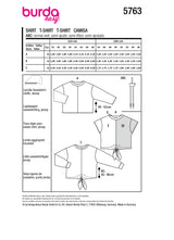 Burda boss n ° 5763: T-shirt