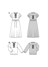 Patron Burda n°5823 : Robe & Blouse