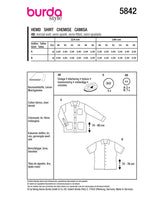 Burda Boss N ° 5842: Chaqueta y camisa