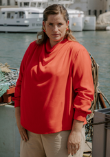 Patrón de costura de blusa de tormenta