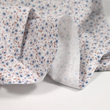 Blue Country Country Print Cotton White background
