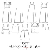 Magali dress sewing pattern