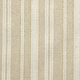 Poliéster y lino con rayas doradas lurex mia fondo natural