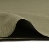 Olive green tubular ribbed cuffs per meter