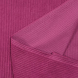 Velvet de poliéster acanalado fucsia (copia)