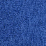 Royal blue bamboo sponge fabric sold per meter