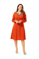 Patrón N ° 6680 Burda Style: Vestido