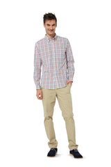 Patron n ° 6874: men's shirt with collar variants