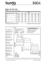 Jefe N ° 6904: falda