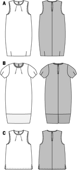 Patron n ° 6914: High and dress