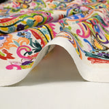 Impresión de cachemir multicolor de cachemir