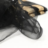Tulle Sequin Flame Gold and Black