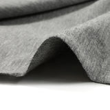 Jersey French Terry Cotton Organic Gray Chinese