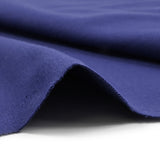 Jersey french terry coton Bio bleu indigo