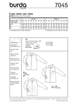 BOSS N ° 7045: Camisa de hombre