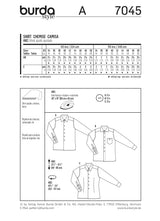 BOSS N ° 7045: Camisa de hombre