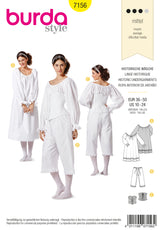 Patrón N °: 7156 bajo ropa histórica