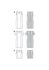 Patrón N ° 7972: Vestido