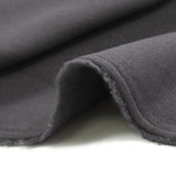 Dark gray thick minkee fabric
