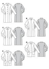 Patron n ° 8292: Coat