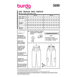 Burda Boss N ° 5699: pantalones