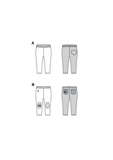 Burda child boss n ° 9222: pants