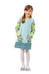 Patron n ° 9380 Burda: Children's dress
