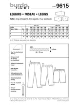 Jefe N ° 9615: Leggings para niños
