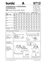 Patrón N ° 9712: Coordenadas de niña